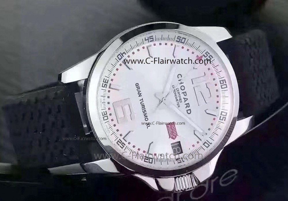 Fake Chopard Mille Miglia GT XL Mens Watch White Face 44mm